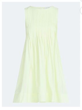Free Assembly Women's Sleeveless Pleated Mini Dress | size large | NWOT